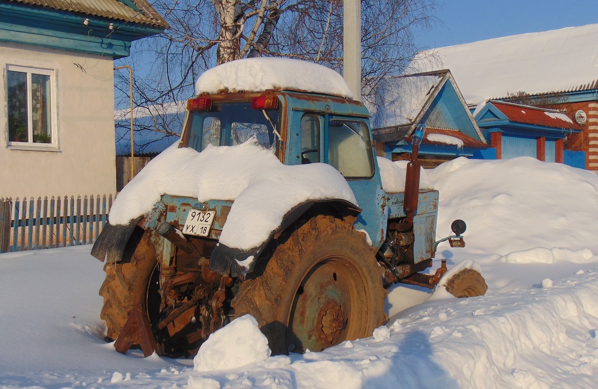 Удмуртия, № 9132 УХ 18 — МТЗ-80