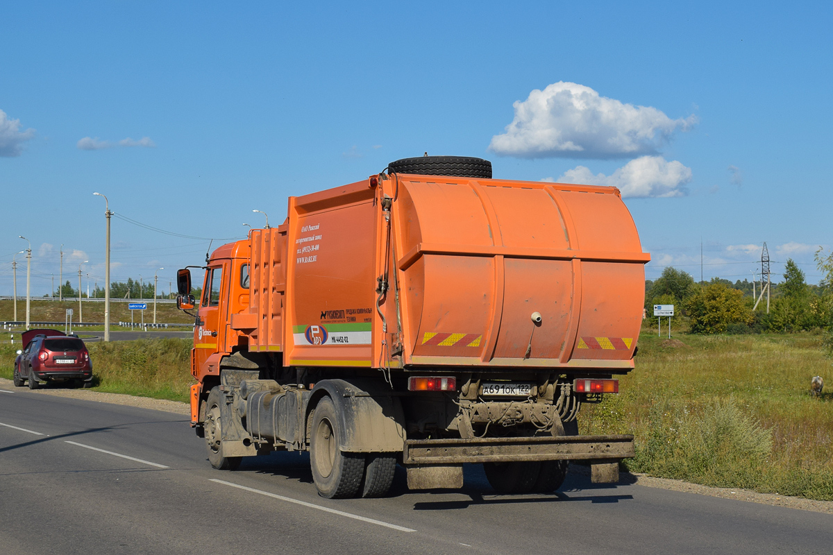 Алтайский край, № А 691 ОК 122 — КамАЗ-43253-R4(28)