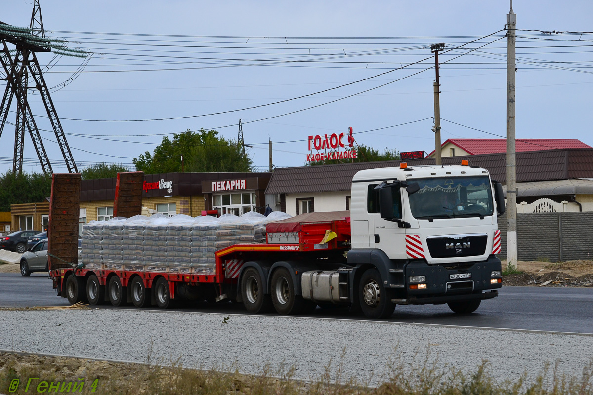 Волгоградская область, № А 300 ХО 134 — MAN TGS 33.440