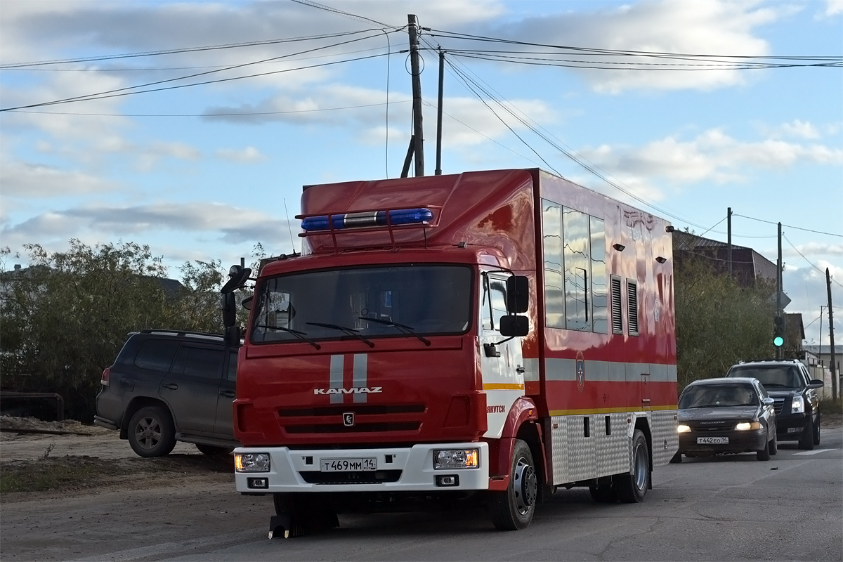 Саха (Якутия), № Т 469 ММ 14 — КамАЗ-4308-G5(69)