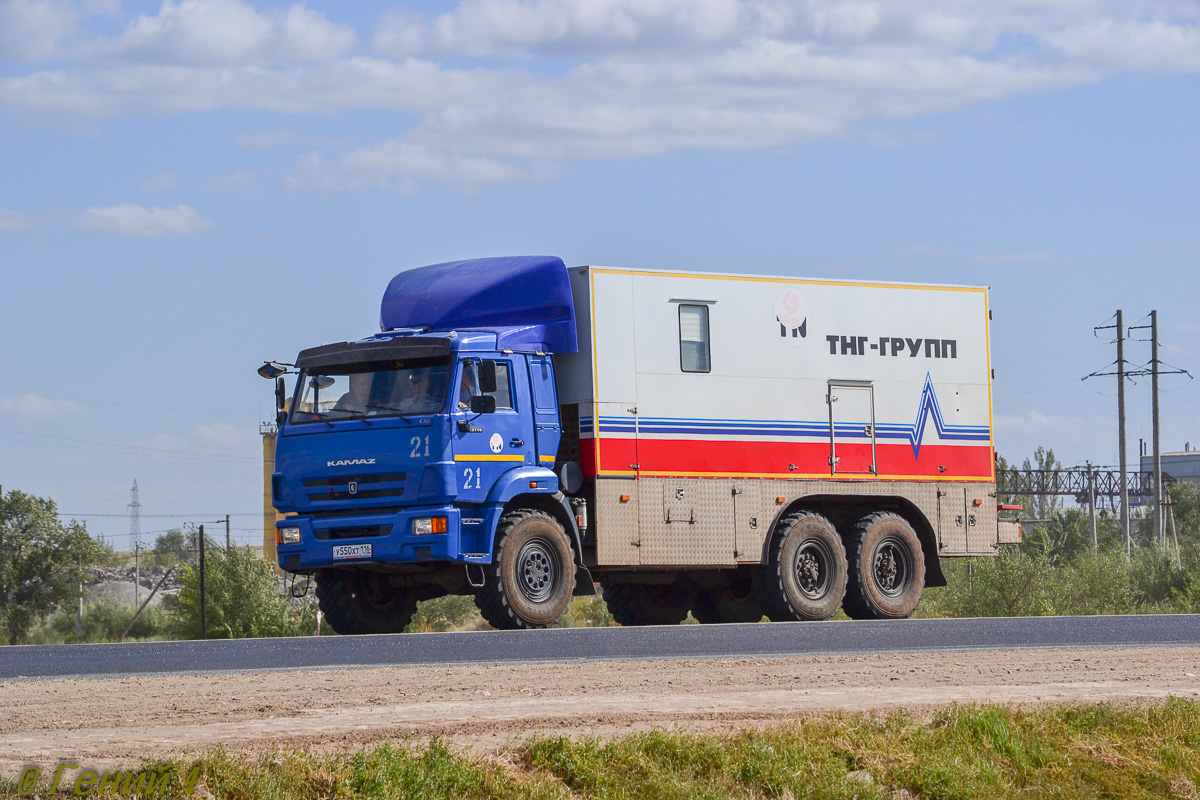 Татарстан, № 21 — КамАЗ-43118-RF(08) [43118F-R]