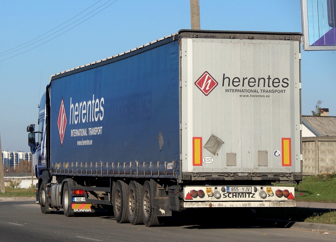 Эстония, № 855 YJV — Schmitz Cargobull S.CS / SCB*S3T / S01