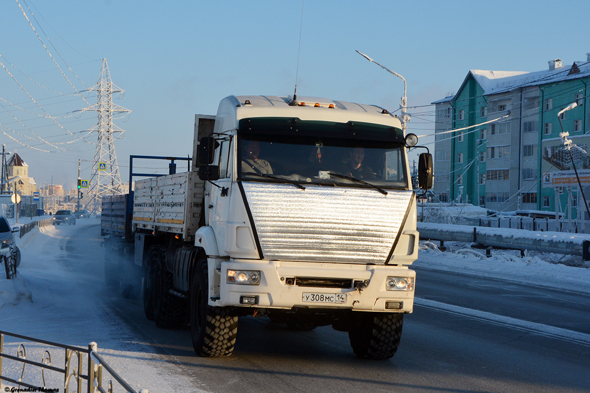 Саха (Якутия), № У 308 МС 14 — КамАЗ-44108-24 [441083]