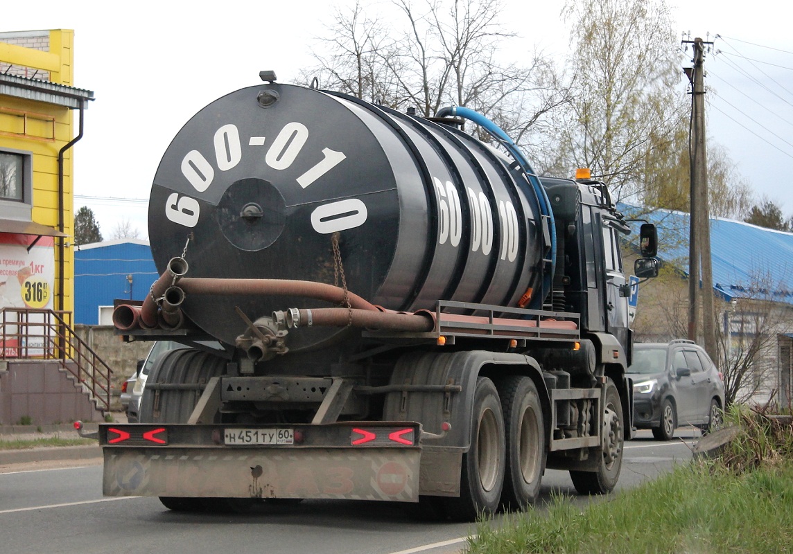 Псковская область, № Н 451 ТУ 60 — КамАЗ-65116-A4(23)