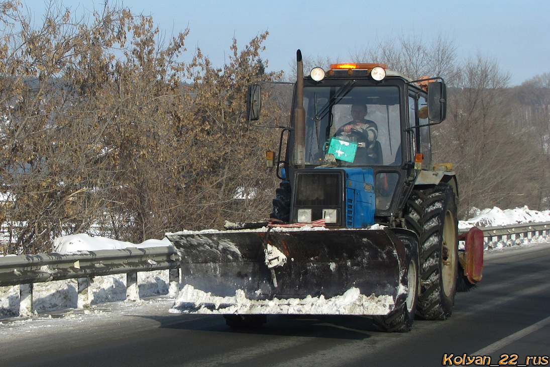 Алтайский край, № (22) Б/Н СТ 0911 — Беларус-892; Алтайский край — Спецтехника с нечитаемыми на фото номерами