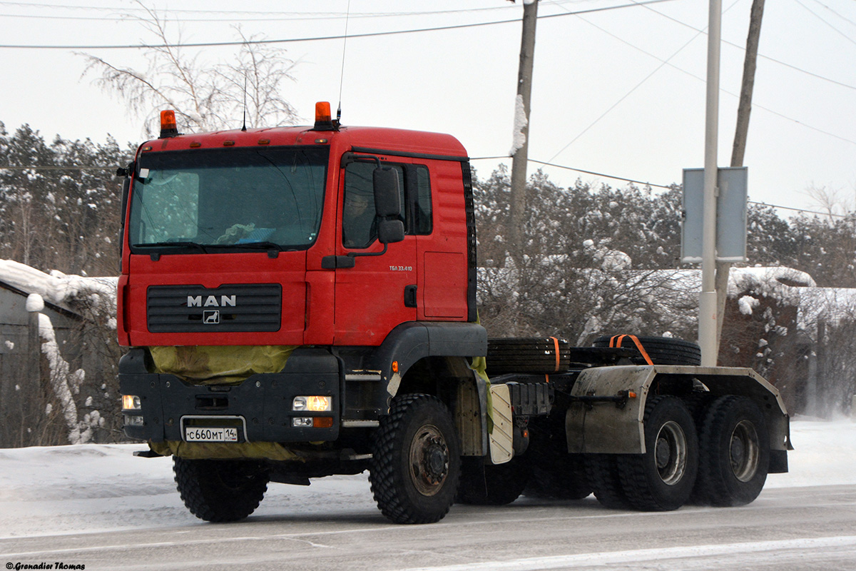 Саха (Якутия), № С 660 МТ 14 — MAN TGA 33.410
