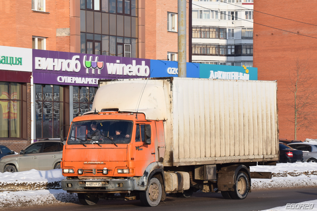 Архангельская область, № Н 489 УР 29 — КамАЗ-4308-H3(99)