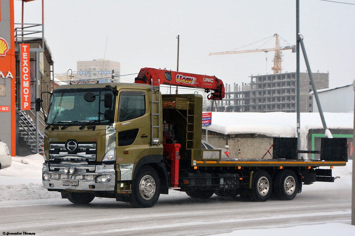 Саха (Якутия), № О 472 МУ 14 — Hino Profia
