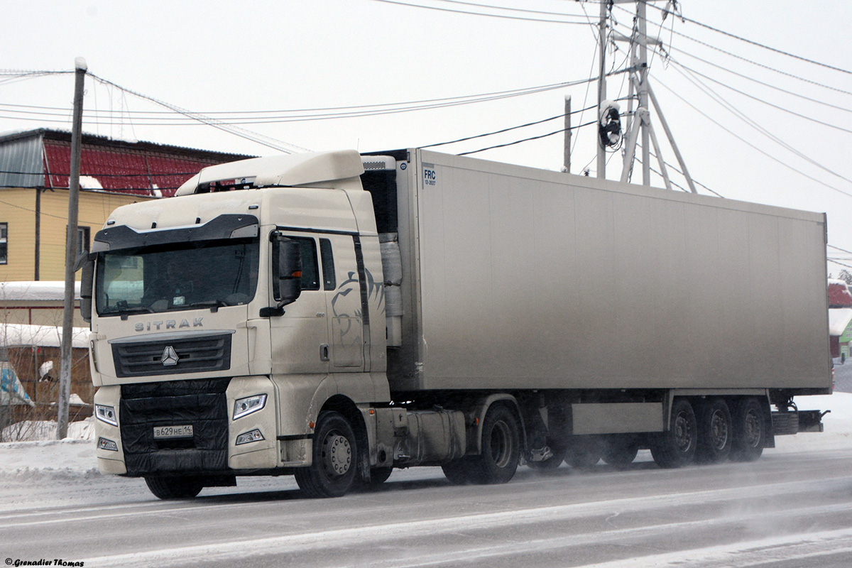 Саха (Якутия), № В 629 НЕ 14 — Sitrak C7H ZZ4186