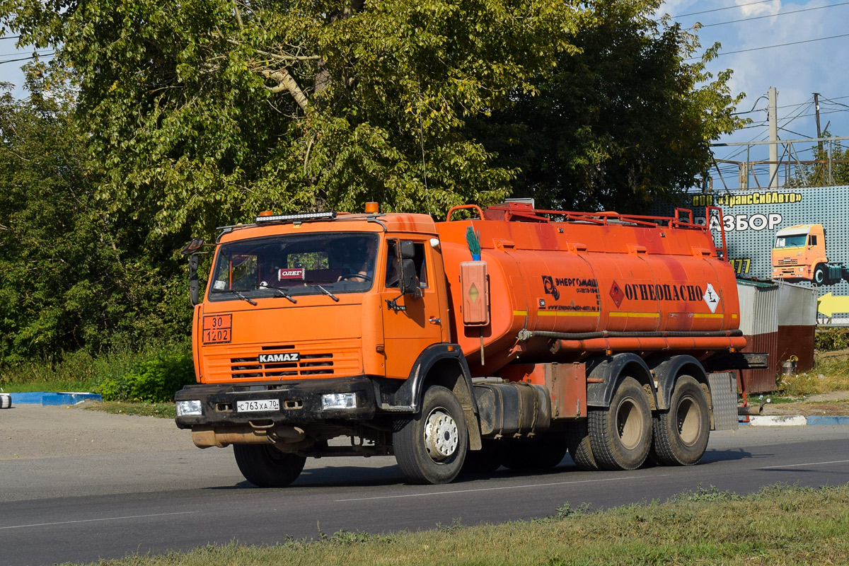 Новосибирская область, № С 763 ХА 70 — КамАЗ-65115-D3(97)