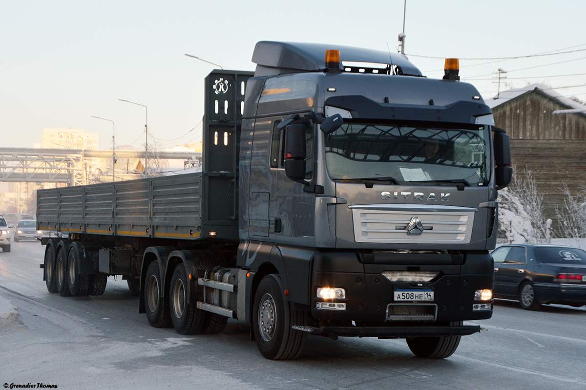 Саха (Якутия), № А 508 НЕ 14 — Sitrak C7H ZZ4256