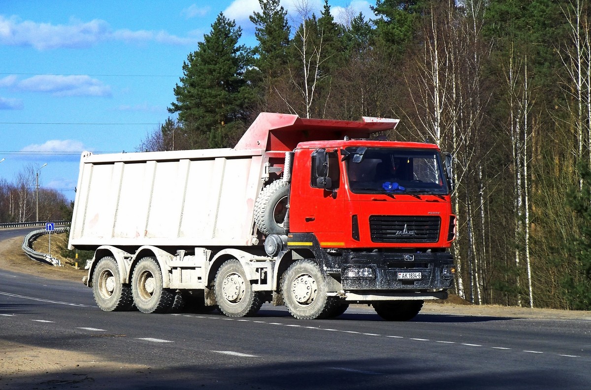 Могилёвская область, № АК 1834-6 — МАЗ-6516 (общая модель)