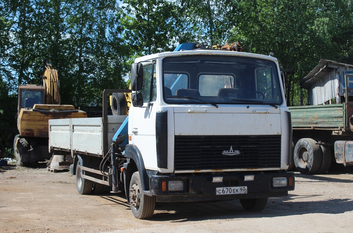 Псковская область, № С 670 ЕК 60 — МАЗ-437030