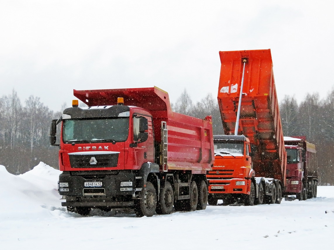 Кировская область, № В 848 ТК 43 — Sitrak C7H ZZ3316
