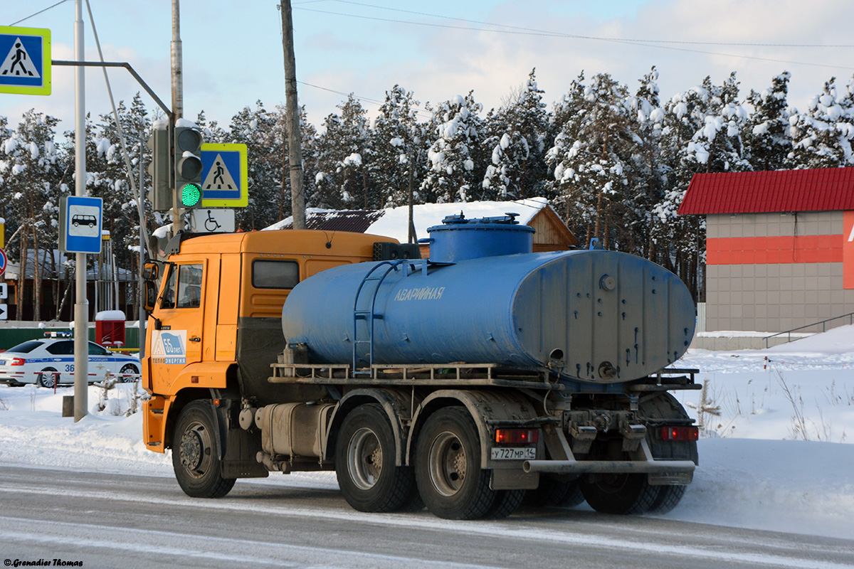 Саха (Якутия), № У 727 МР 14 — КамАЗ-65116-A4(23)