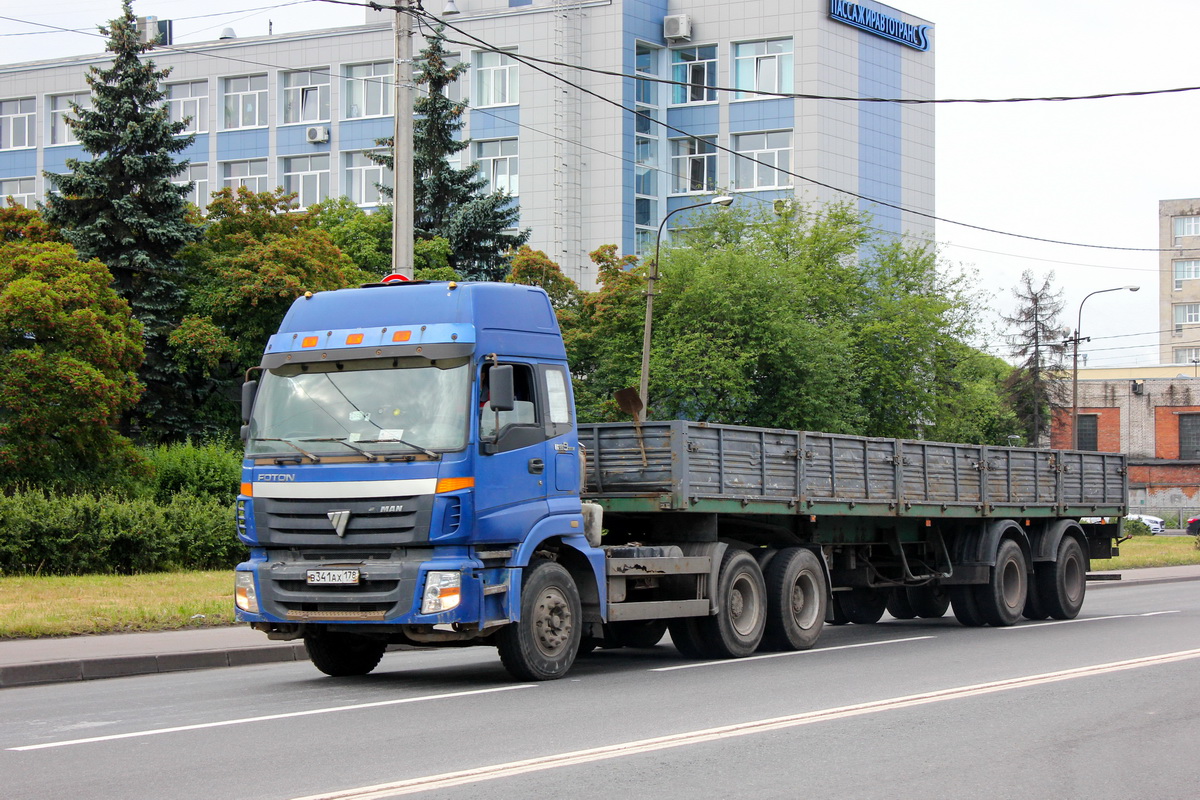 Санкт-Петербург, № В 341 АХ 178 — Foton Auman ETX / TX (H3) BJ425x