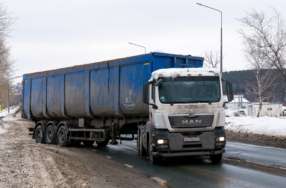 Челябинская область, № М 679 ХО 174 — MAN TGS 33.440