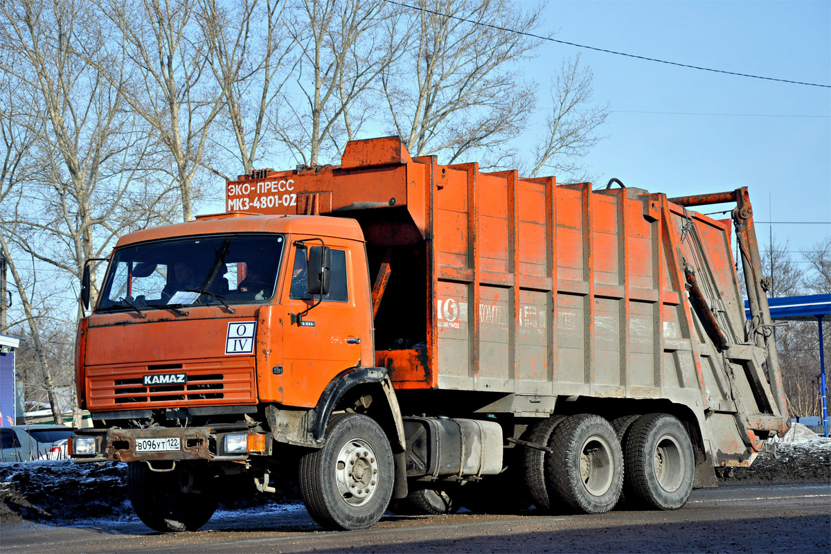 Алтайский край, № В 096 УТ 122 — КамАЗ-65115-D3(97)