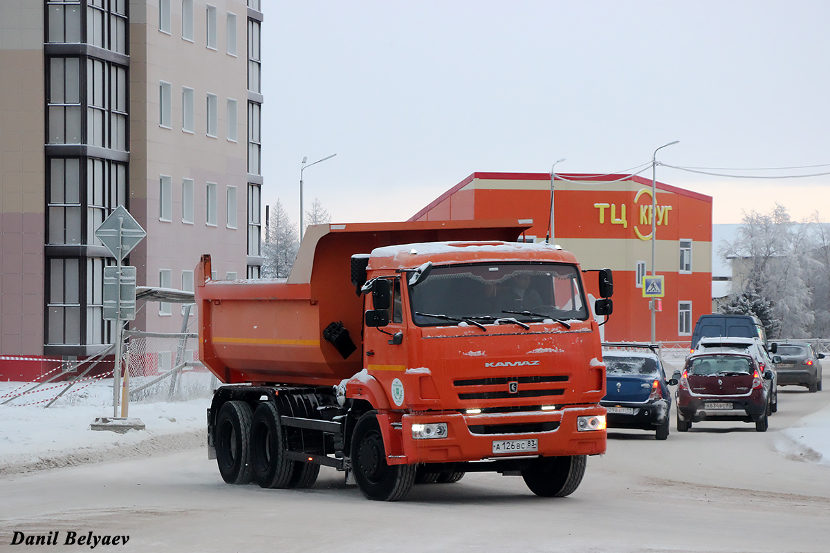 Ненецкий автономный округ, № А 126 ВС 83 — КамАЗ-65115-L4(19)