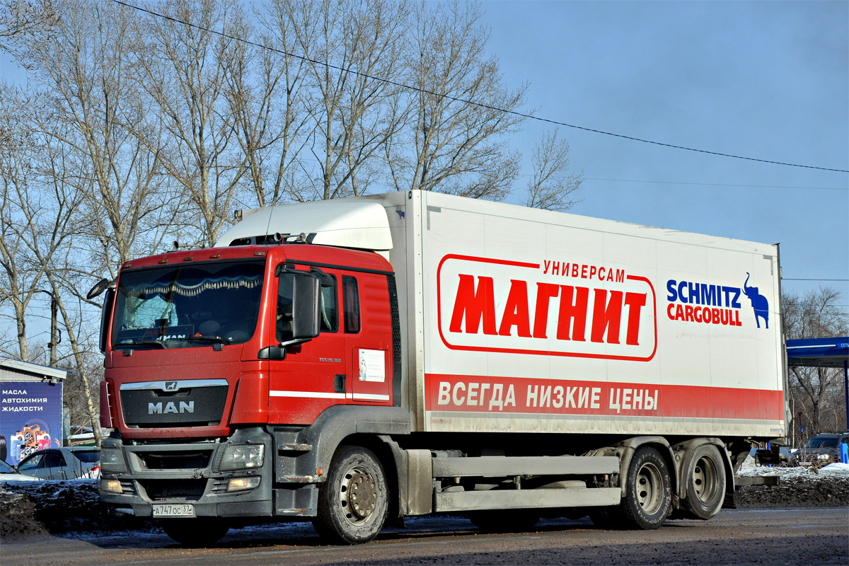 Новосибирская область, № А 747 ОС 37 — MAN TGS 28.360