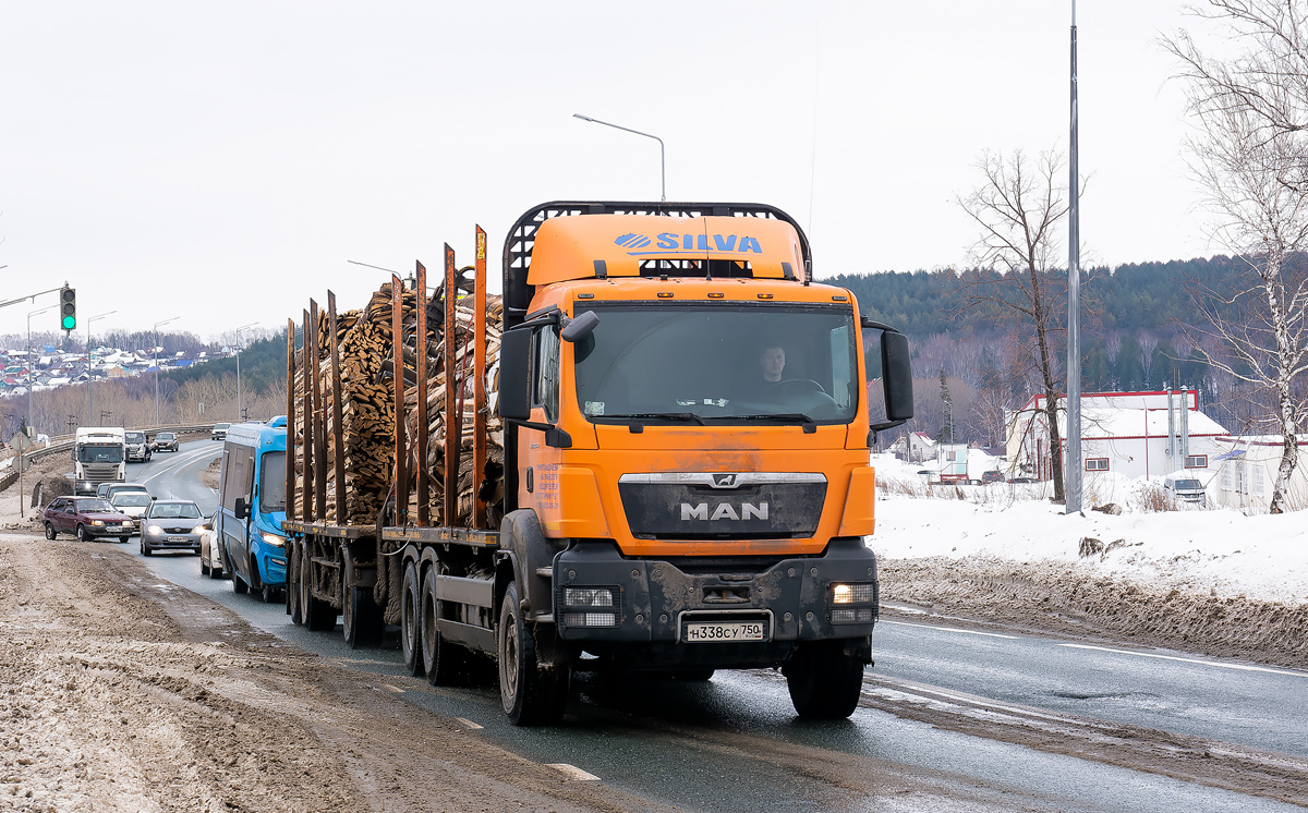 Московская область, № Н 338 СУ 750 — MAN TGS 33.440