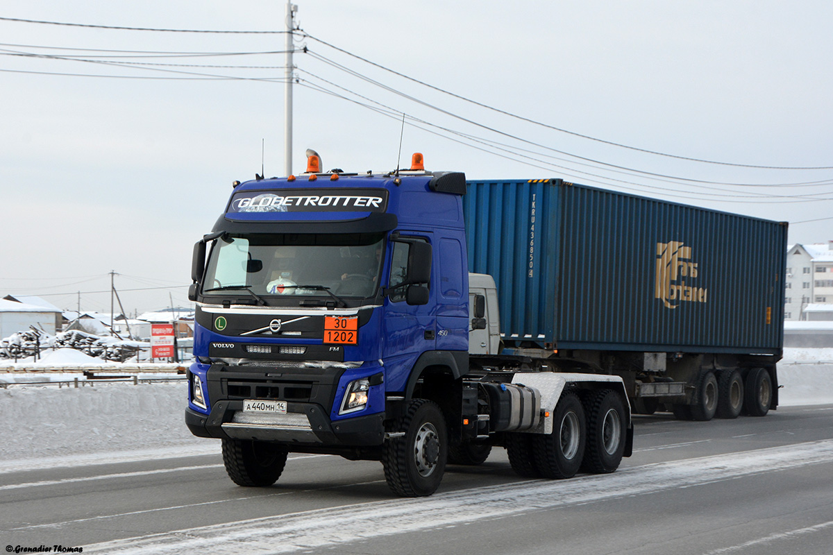 Саха (Якутия), № А 440 МН 14 — Volvo ('2013) FMX.500 [X9P]