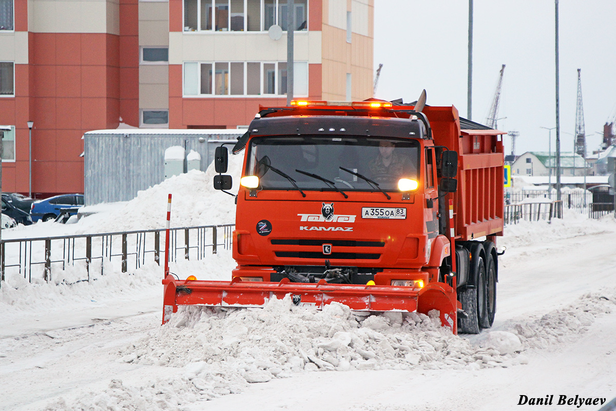 Ненецкий автономный округ, № А 355 ОА 83 — КамАЗ-65115-A5(48)