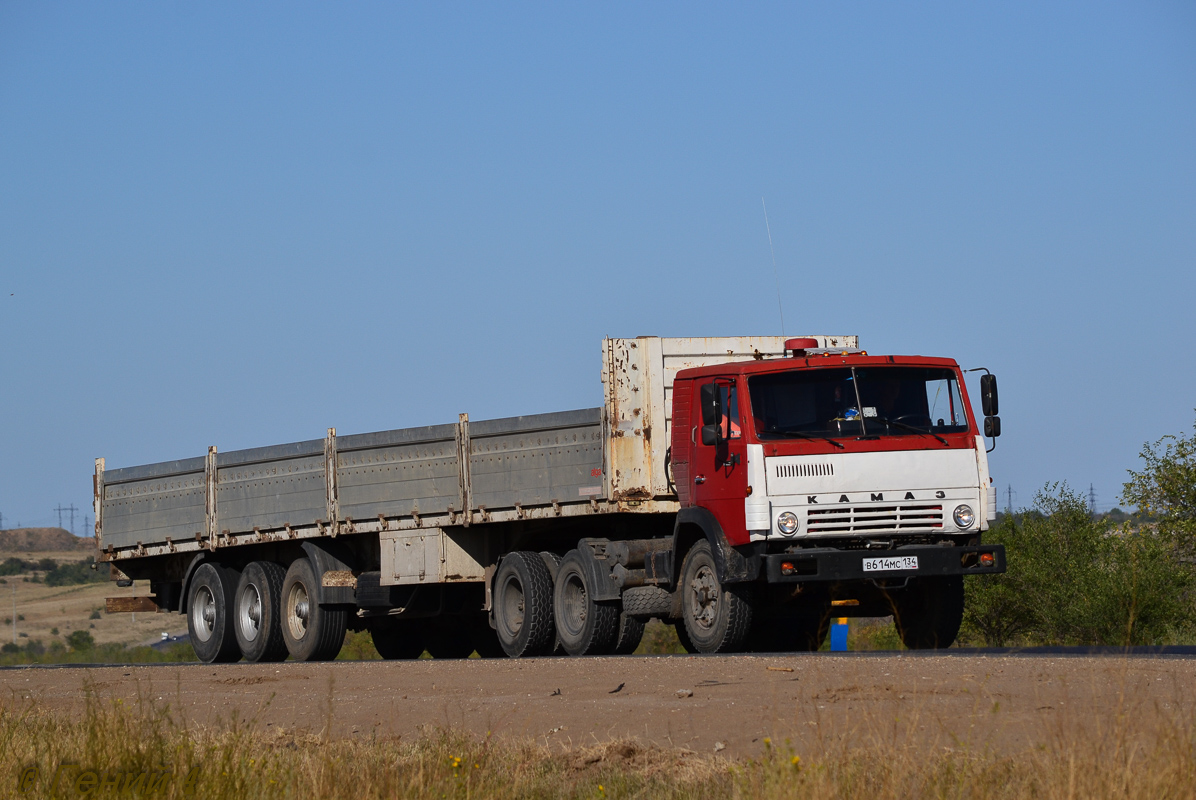 Волгоградская область, № В 614 МС 134 — КамАЗ-5410