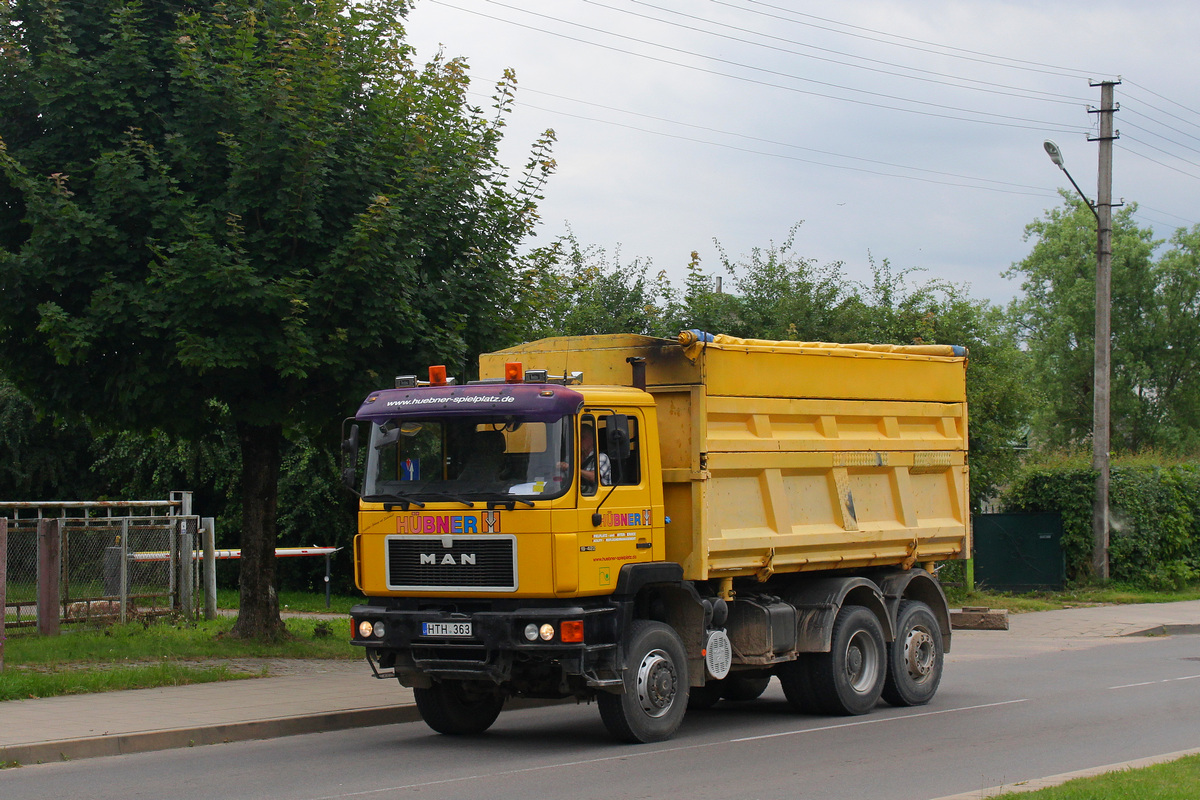 Литва, № HTH 363 — MAN F2000 (общая модель)