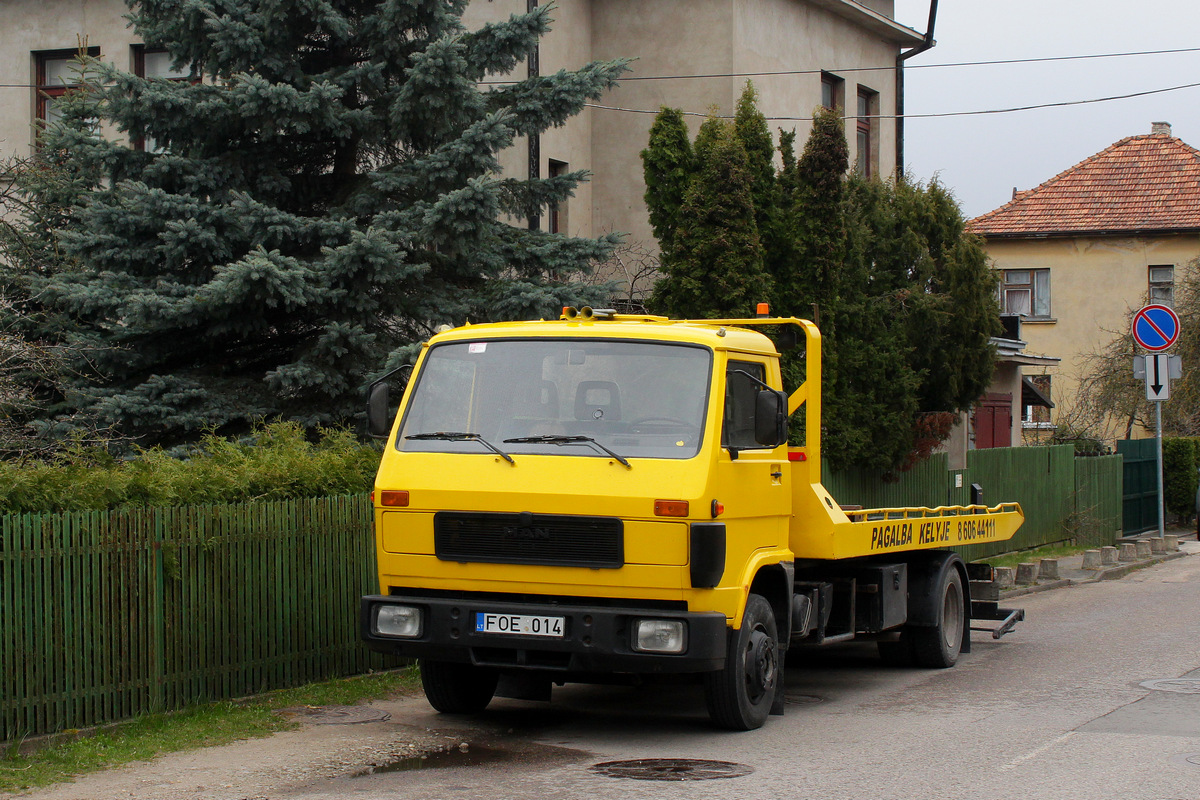 Литва, № FOE 014 — VW-MAN G90