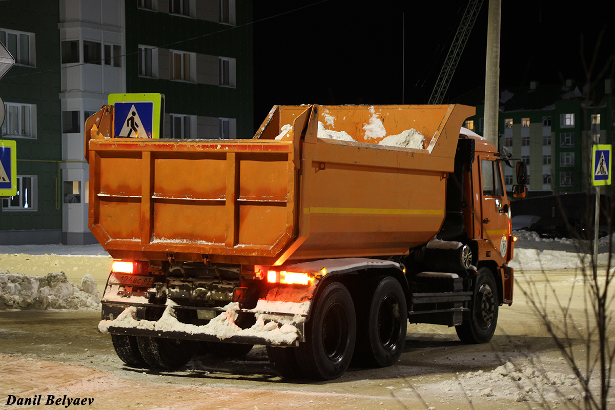 Ненецкий автономный округ, № А 124 ВС 83 — КамАЗ-65115-L4(19)