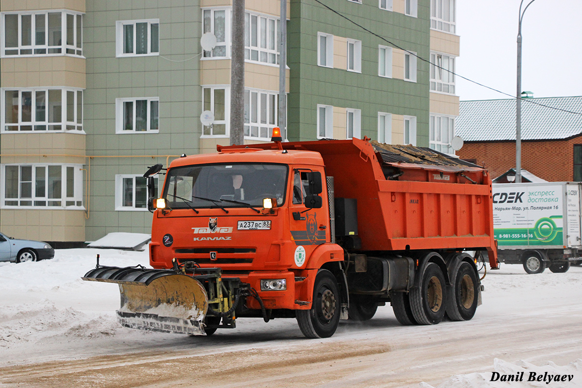 Ненецкий автономный округ, № А 237 ВС 83 — КамАЗ-65115-A4(23)
