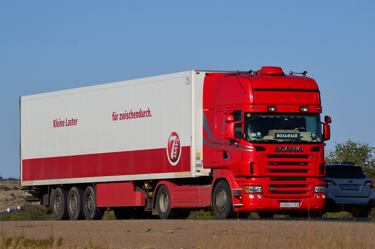 Ростовская область, № А 086 ХУ 161 — Scania ('2004) R500