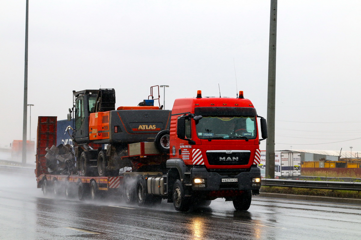 Ленинградская область, № Х 627 ОУ 47 — MAN TGS 33.480