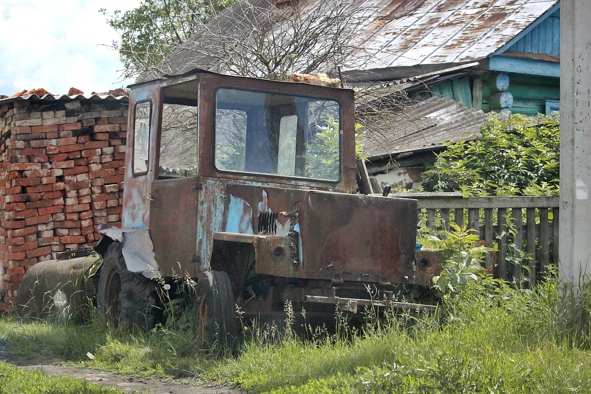 Тамбовская область, № (68) Б/Н СТ 0057 — ТС индивидуального изготовления; Тамбовская область — Спецтехника с нечитаемыми на фото номерами