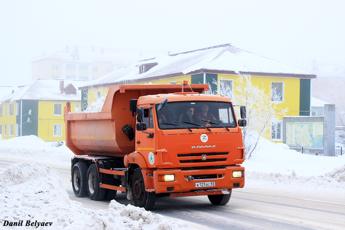 Ненецкий автономный округ, № А 125 ВС 83 — КамАЗ-65115-L4(19)