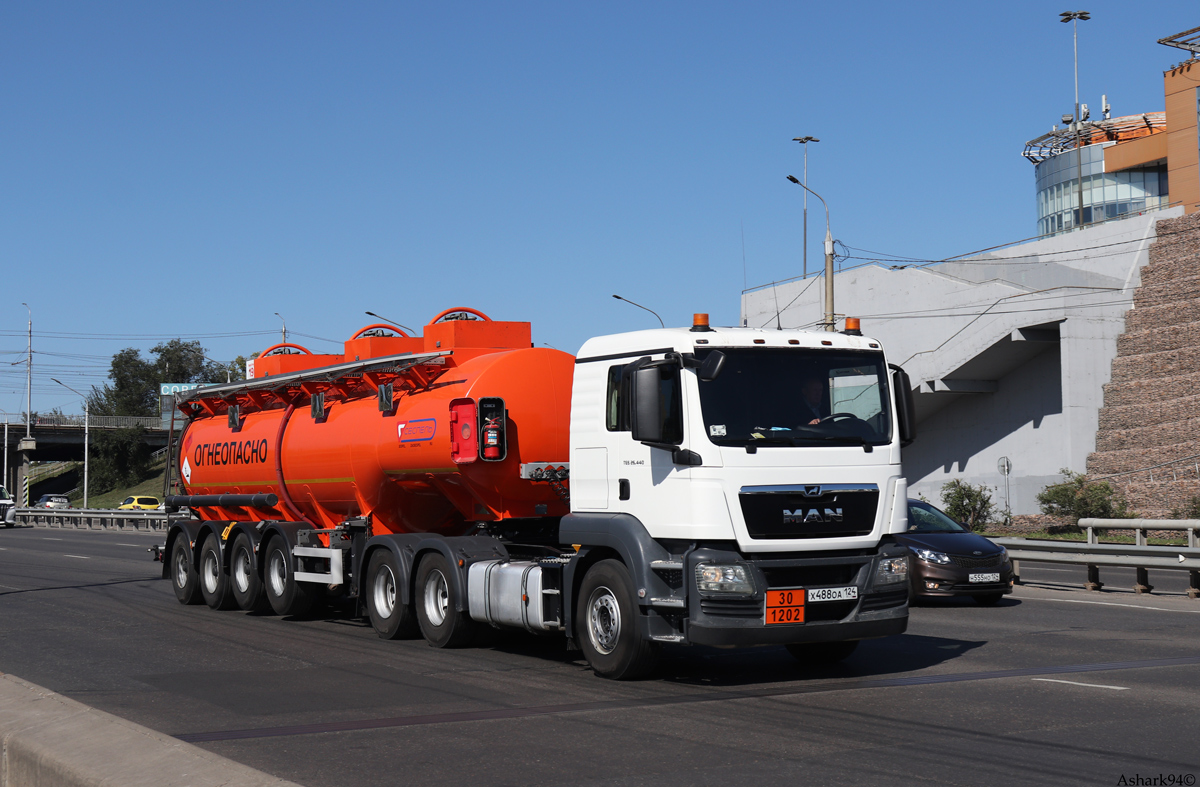 Красноярский край, № Х 488 ОА 124 — MAN TGS 26.440