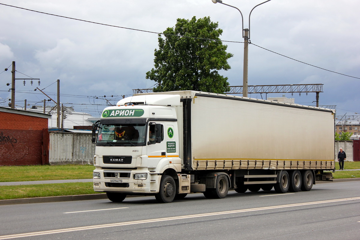 Татарстан, № В 431 МА 716 — КамАЗ-5490-S5(87)