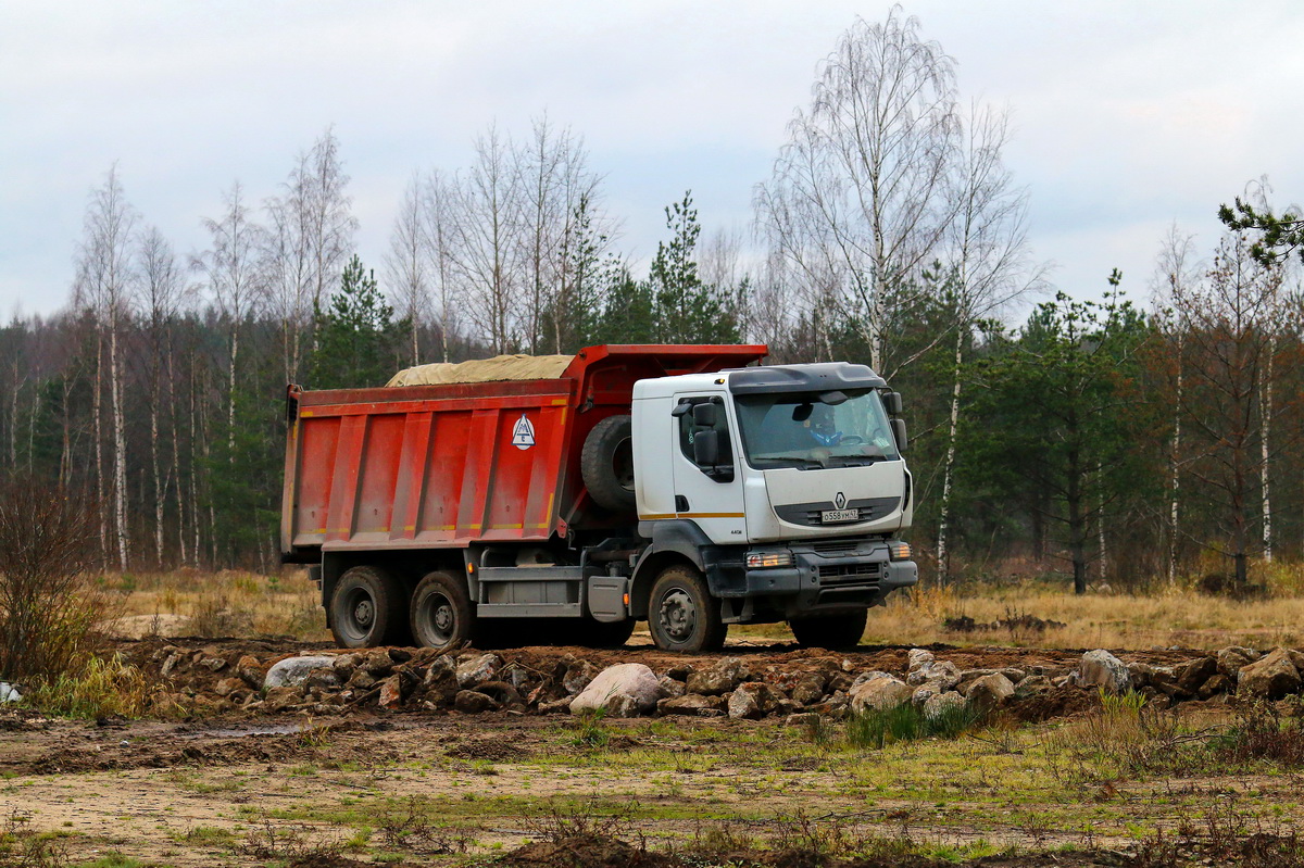Ленинградская область, № О 558 УМ 47 — Renault Kerax [X9P]