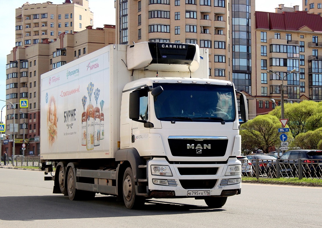 Московская область, № В 795 УА 178 — MAN TGS 26.350
