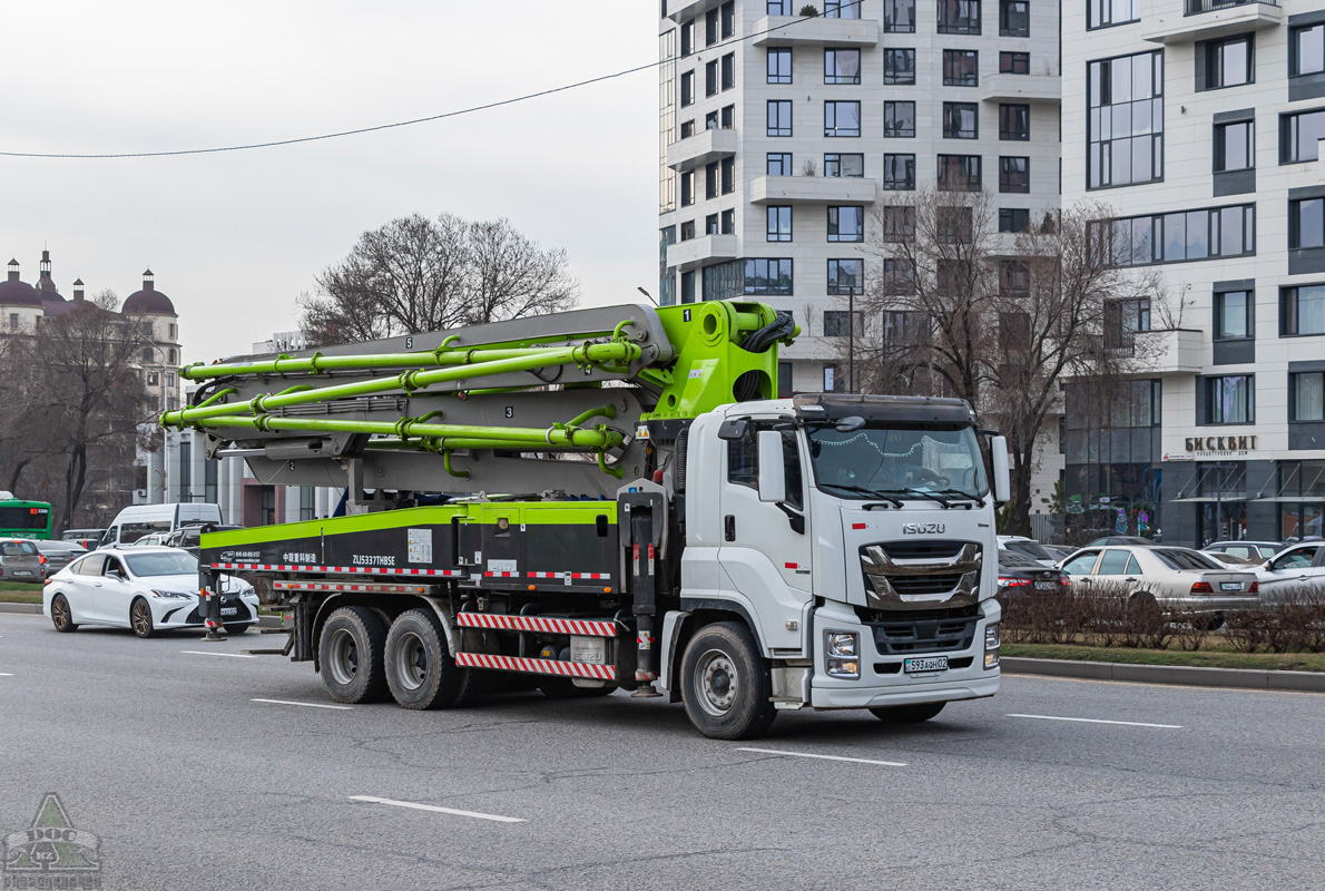 Алматы, № 593 AQH 02 — Isuzu Giga QL(общая модель) [LWL]