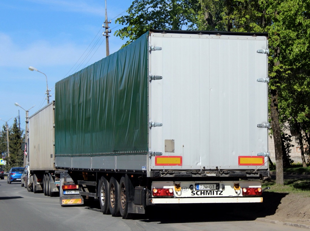 Эстония, № 724 GT — Schmitz Cargobull S.CS / SCB*S3T / S01
