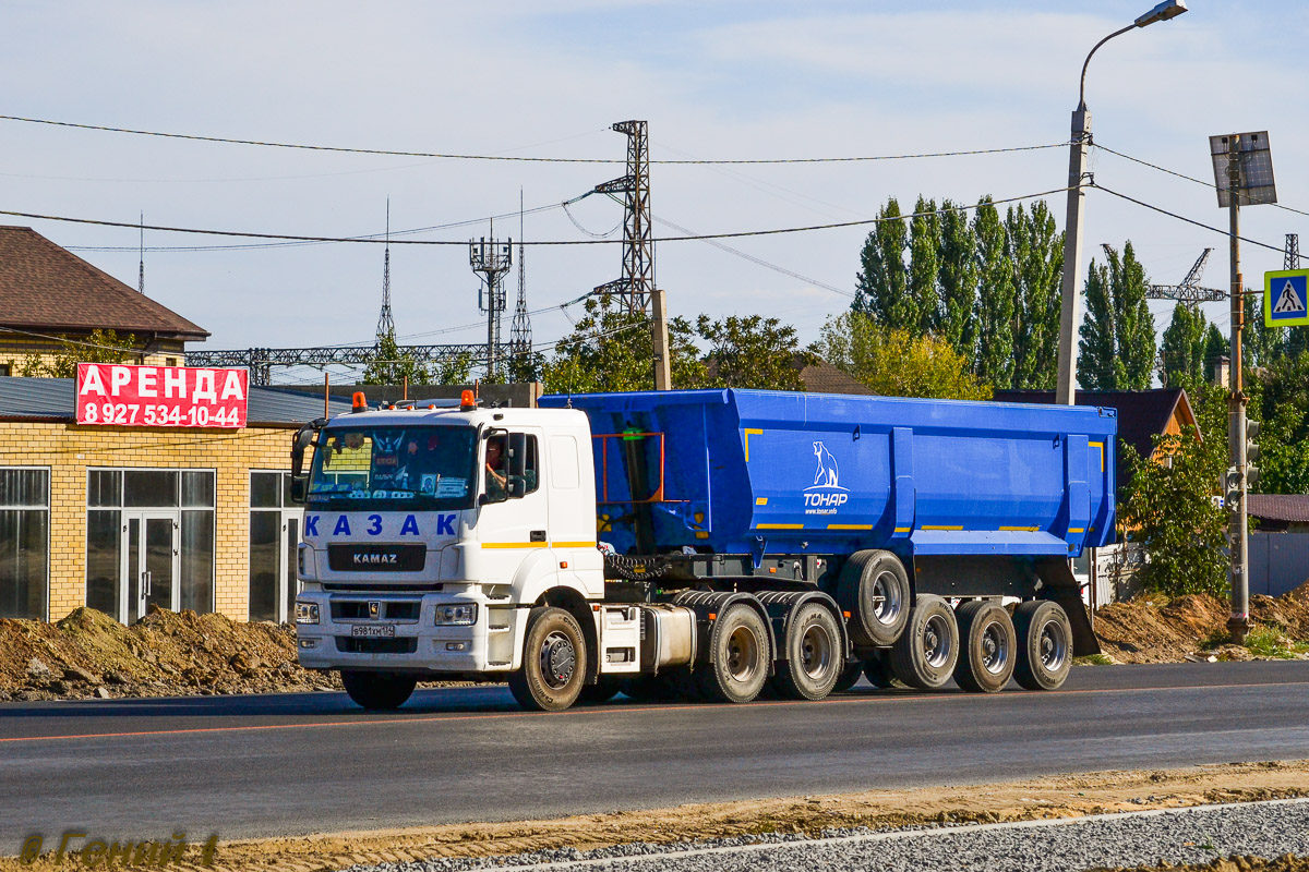 Волгоградская область, № В 981 ХМ 134 — КамАЗ-65206-T5(68)