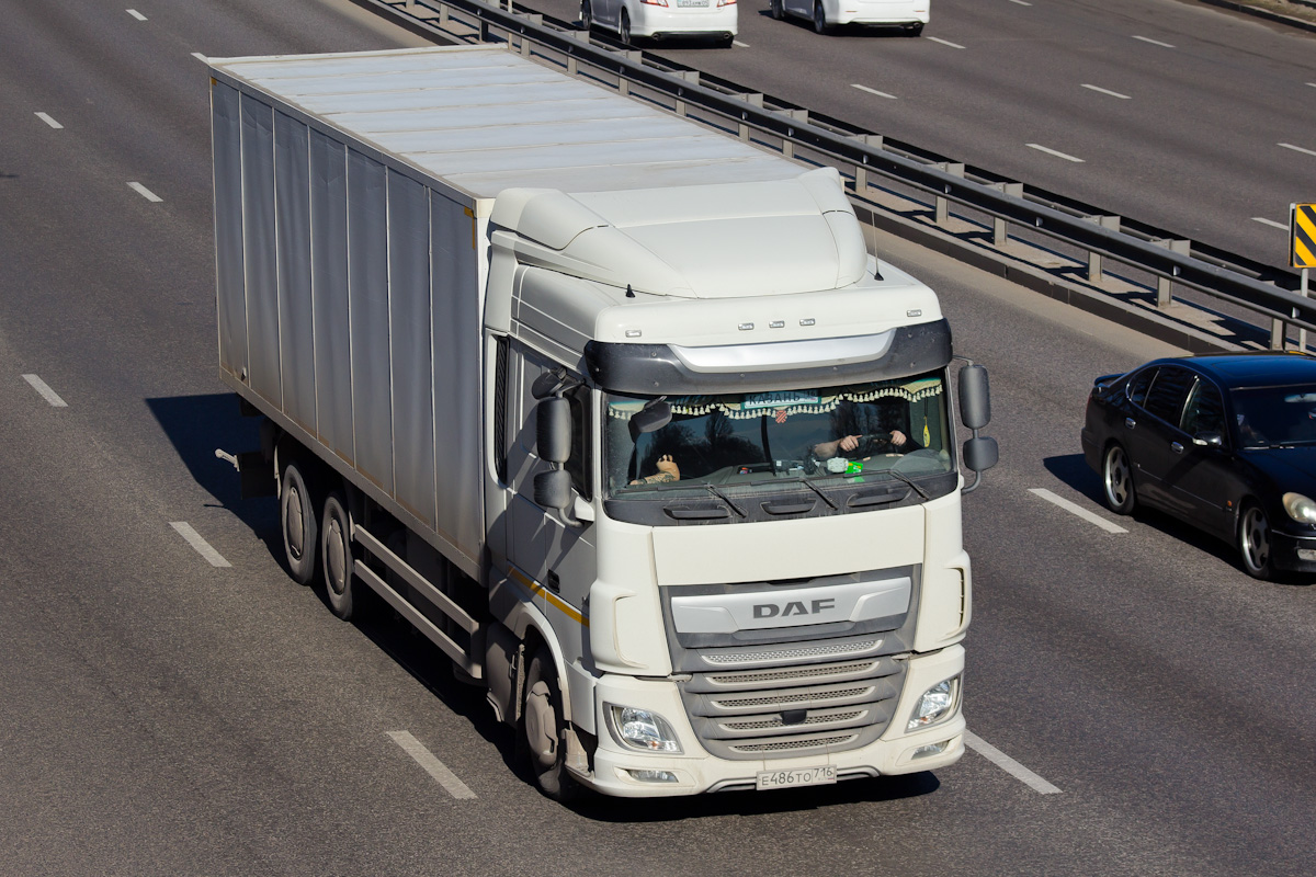 Татарстан, № Е 486 ТО 716 — DAF XF Euro6 FAS