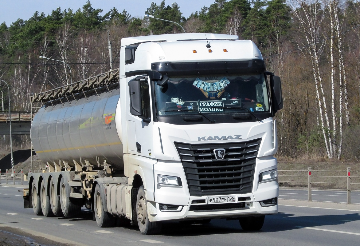 Воронежская область, № К 907 ЕК 136 — КамАЗ-54901-92