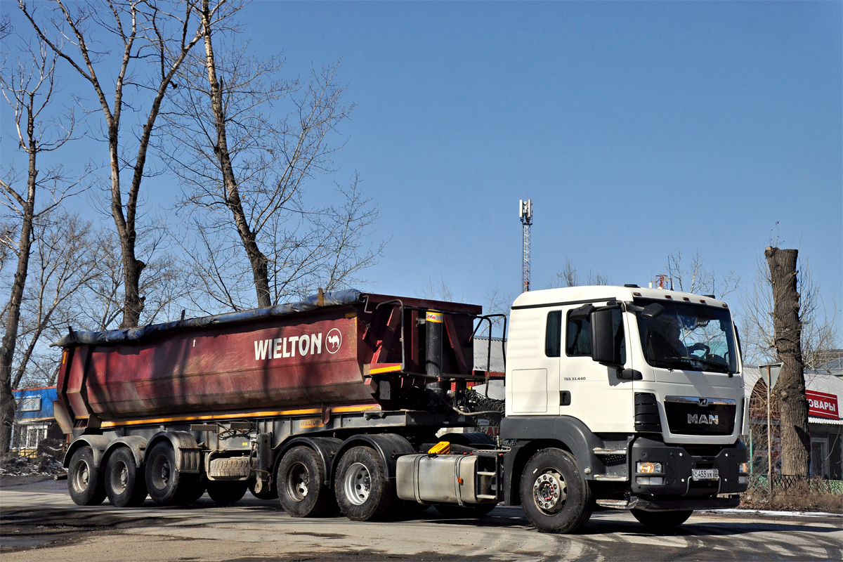 Алтайский край, № О 455 ХК 22 — MAN TGS 33.440
