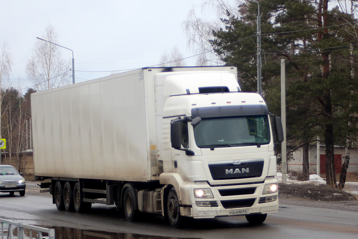 Узбекистан, № 40 U 698 PA — MAN TGS 19.400