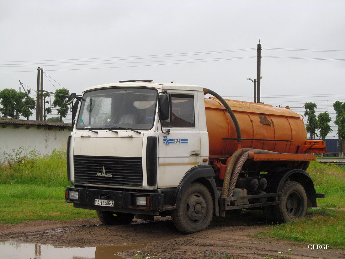 Витебская область, № АН 4386-7 — МАЗ-457043