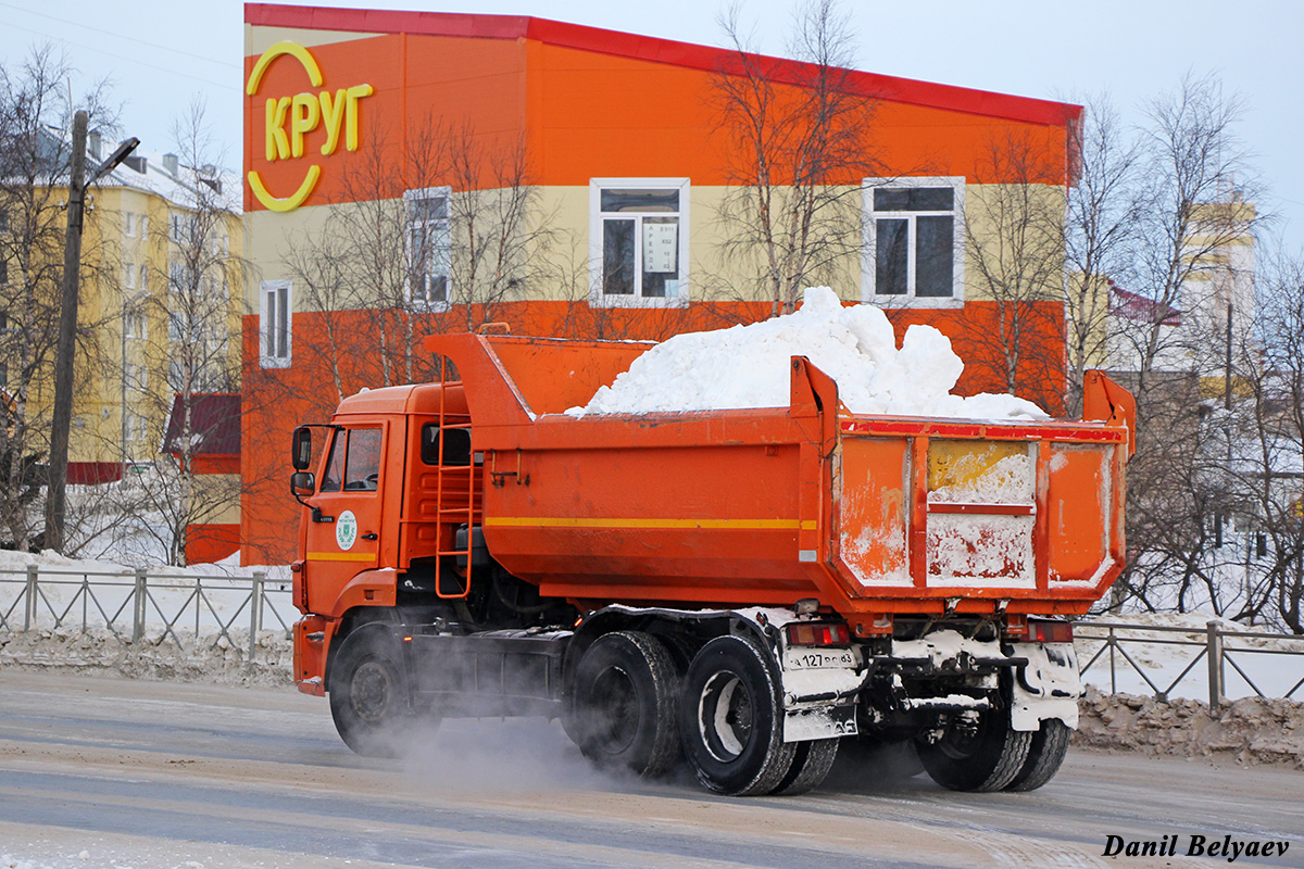 Ненецкий автономный округ, № А 127 ВС 83 — КамАЗ-65115-L4(19)