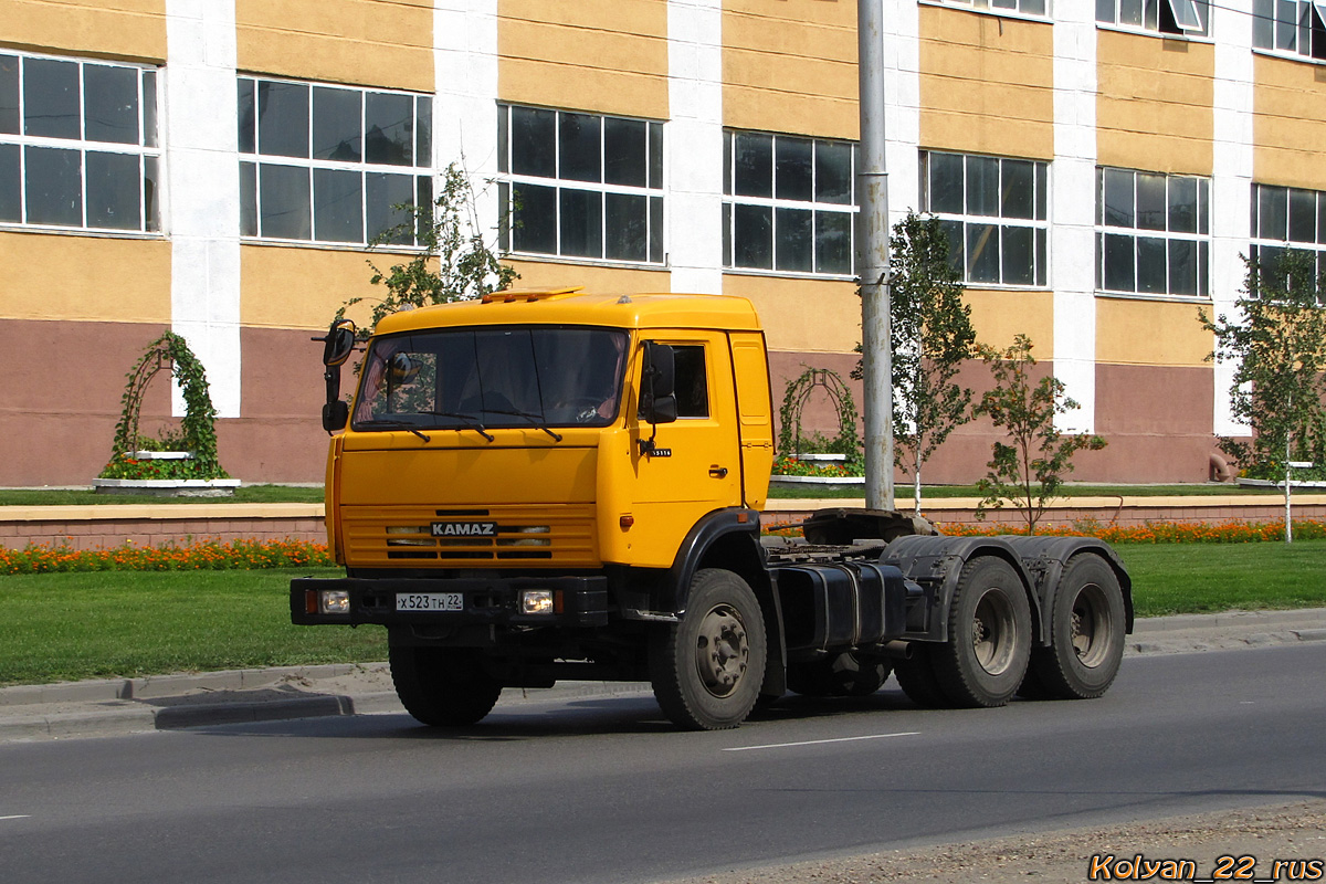 Алтайский край, № Х 523 ТН 22 — КамАЗ-65116-N3(78)